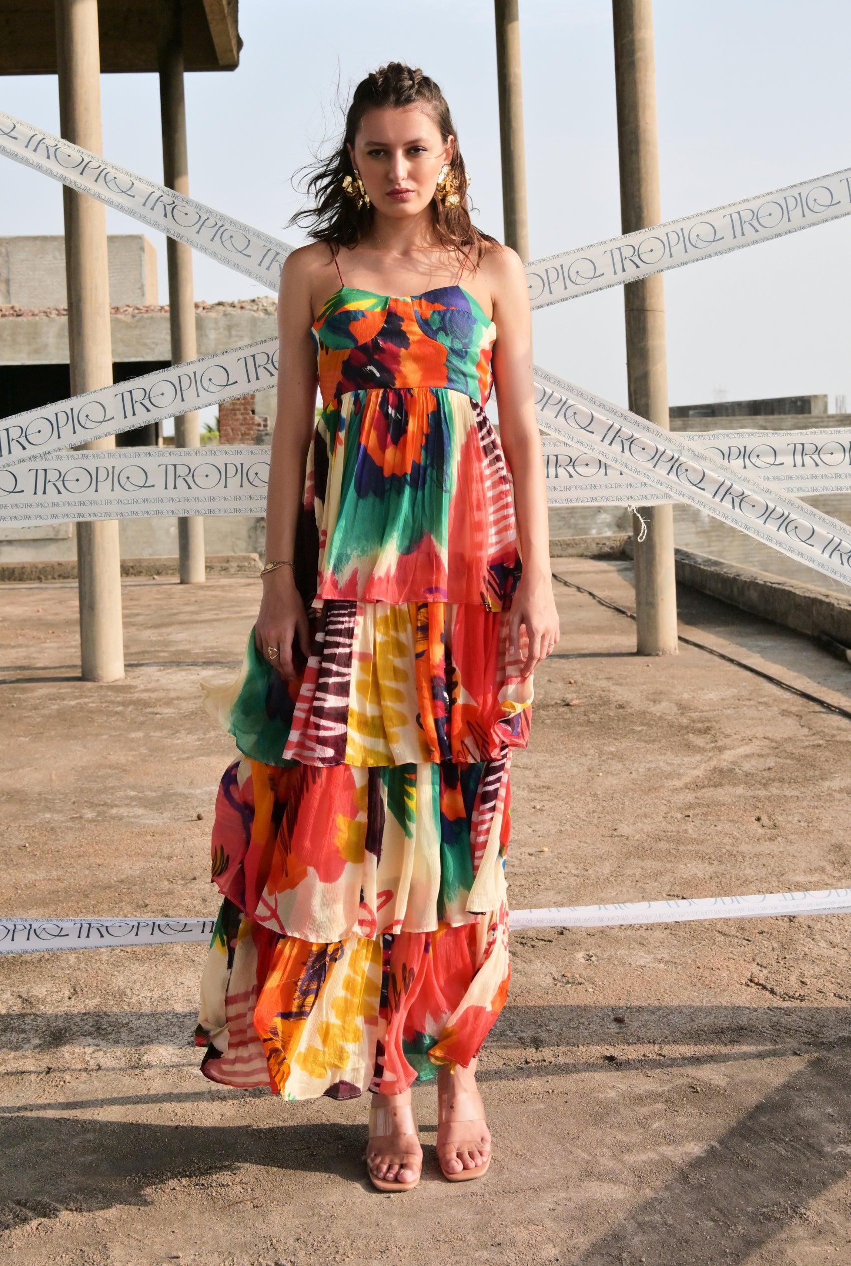 Birthday Dress Colorful Ruffle Dress Flirty Frills Multi Color Strappy Ruffled Maxi Dress The Tropiq Birthday Dress Colorful Ruffle Dress Flirty Frills Multi Color Strappy Ruffled Maxi Dress The Tropiq