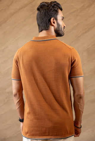 Terracotta Bloom Polo