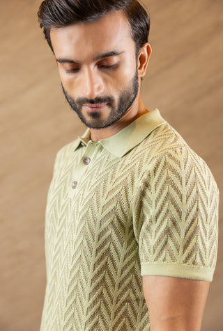 Sage Arrow Polo